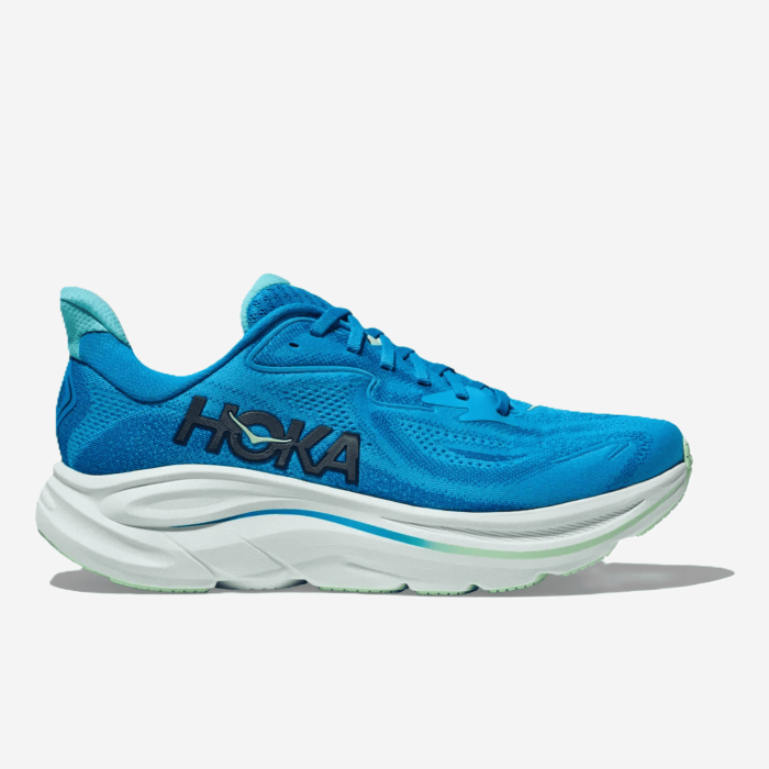 Hoka Clifton 10 Men's Running Shoes (Sp. Blue/Blue)